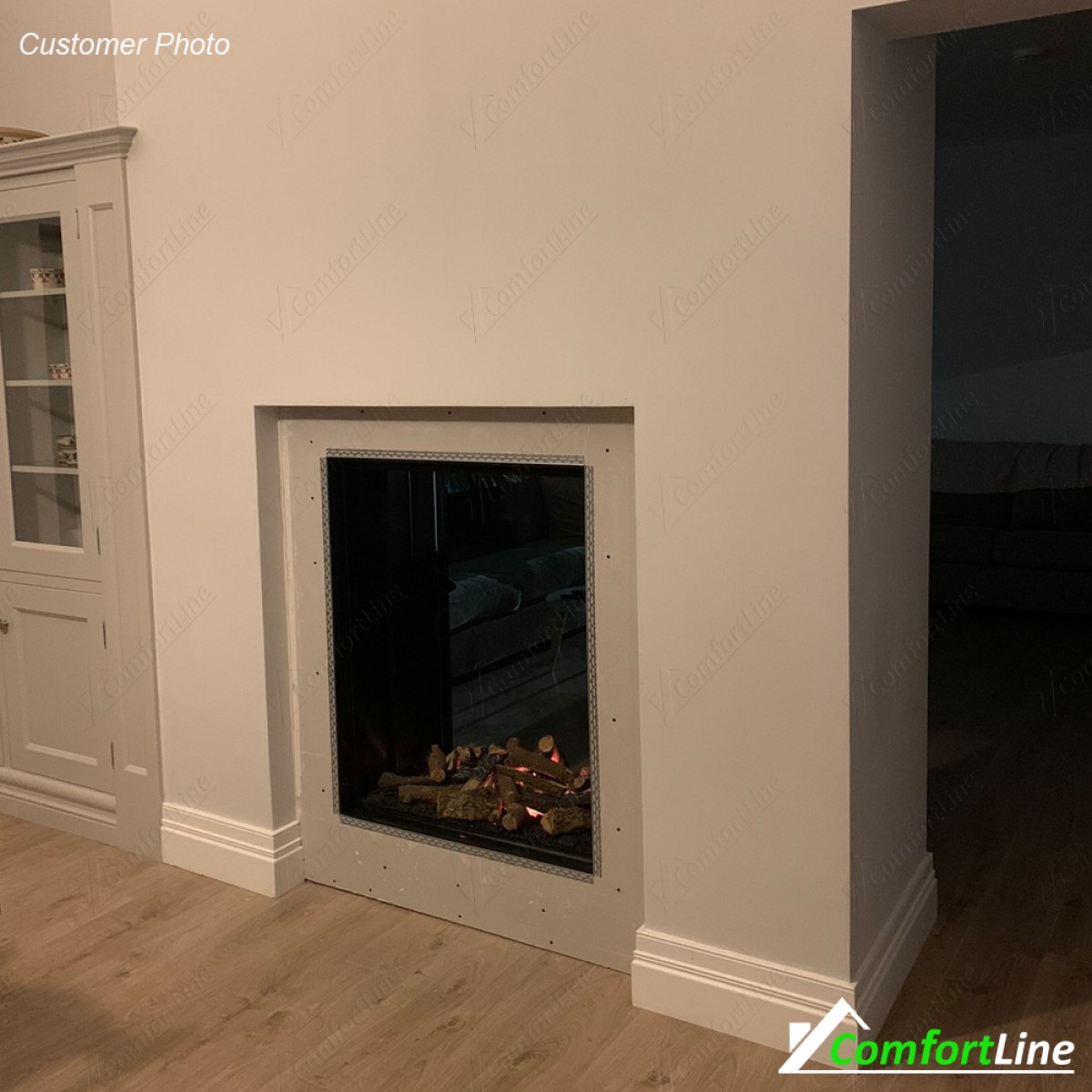 Evonic Stora DS Double Sided Electric Fire Comfort Line Ireland